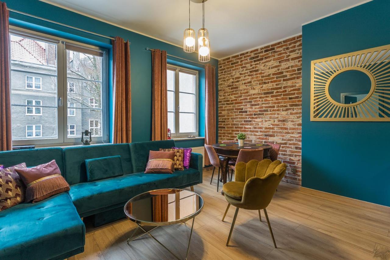 Apartament Cichy Zakatek Obok Fontanny Neptuna グダニスク エクステリア 写真